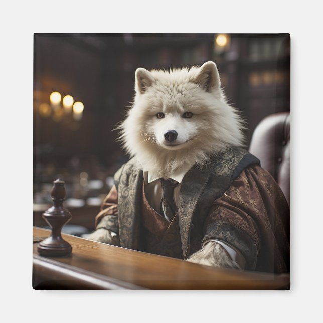 Distinguished Animals of the Court #7 Magnet (Front)