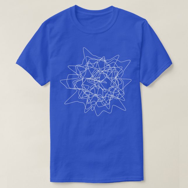 distorted lines design 1 T-Shirt (Design Front)
