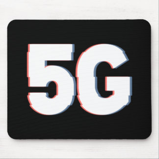 Distorted Reality Alert for 5G Danger Mouse Pad