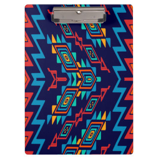 Distorted shapes abstract design clipboard
