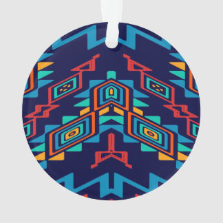 Distorted shapes abstract design ornament