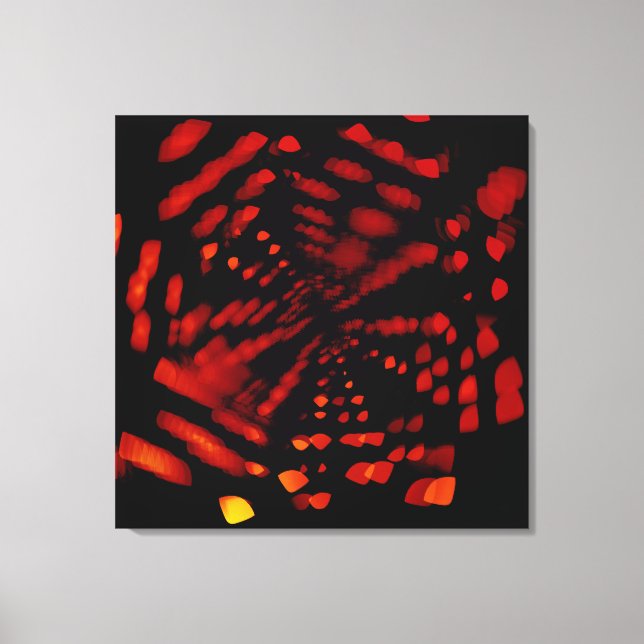 distortion 503 canvas print (Front)