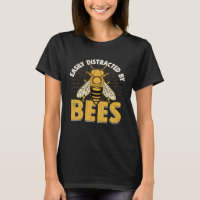 Distracted By Bees Beekeeper Beekeeping Honey Gra