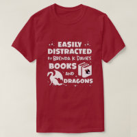 Distracted By Brenda K Davies Books and Dragons