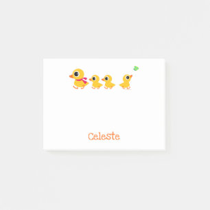 Distracted Duck Personalised Post-it Notes