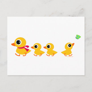 Distracted Duck Postcard