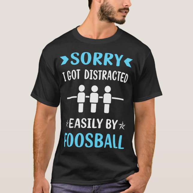 Distracted Foosball T-Shirt (Front)