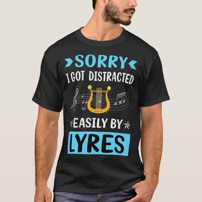 Distracted Lyre T-Shirt (Front)