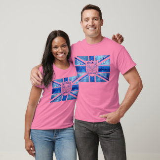 Distress look Millwall Flag T-Shirt