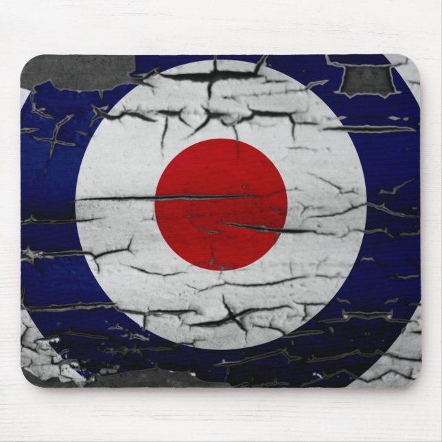 Distress Mod Target Symbol Mouse Pad (Front)