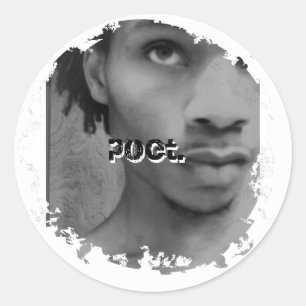 Distressed 2 Round Stickers