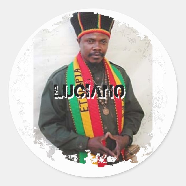 Distressed 2 Round Stickers (Front)