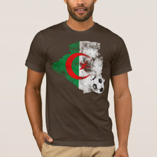 Distressed Algeria Soccer T-Shirt