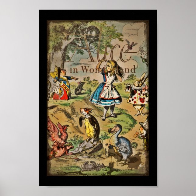 Distressed Alice and Friends Cover Poster (Front)