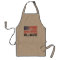 Distressed American flag BBQ apron | Grill master