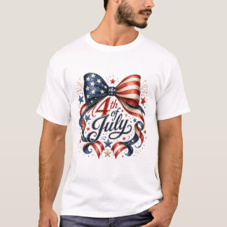 Distressed American Flag Patriotic USA T-Shirt