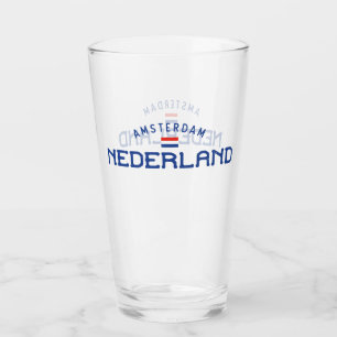 Distressed Amsterdam Nederland (Netherlands) Glass