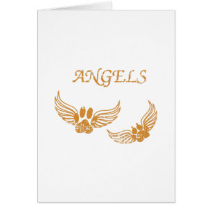 Distressed Angel Pet Paws