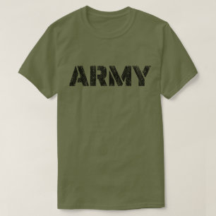 Distressed Army T-Shirt