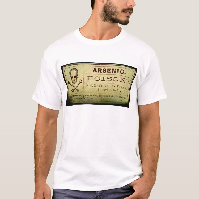 Distressed Arsenic Label T-Shirt (Front)