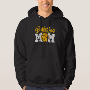Distressed Basketball Mum Tee Women Mama Mummy Mot