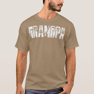Distressed Best Grandpa Ever Guitar Lover Guitaris T-Shirt