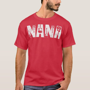 Distressed Best Nana Ever Guitar Lover Guitarist22 T-Shirt