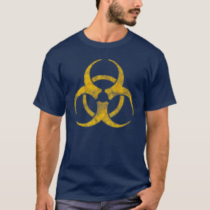 Distressed Biohazard Symbol T-Shirt