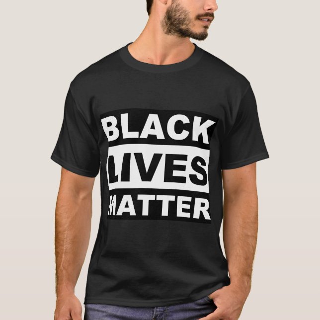 Distressed Black Lives Matter Original  T-Shirt (Front)