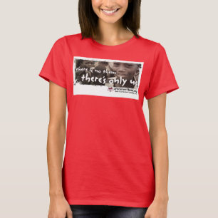Distressed Bono Bday 2014 Ladies T-shirt