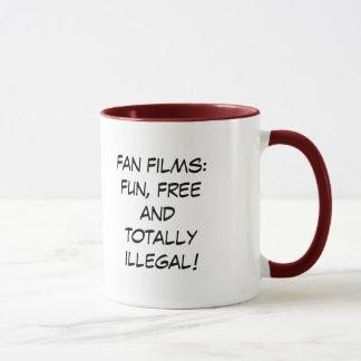 Distressed Border - 2-sided Ringer... - Customised Mug
