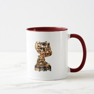 Distressed Border - 2-sided Ringer Mug