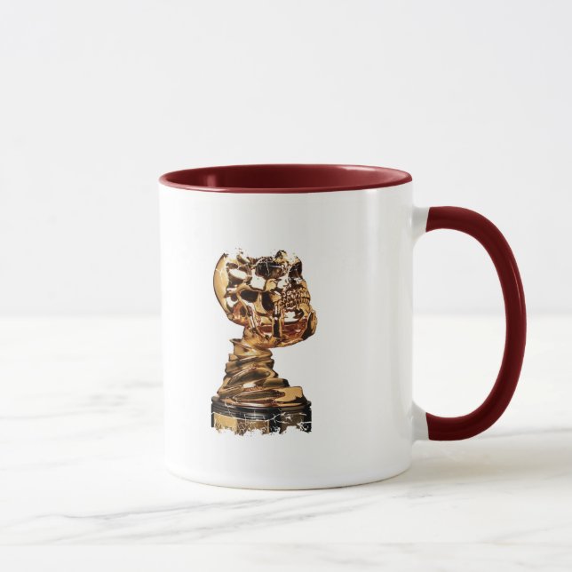 Distressed Border - 2-sided Ringer Mug (Right)
