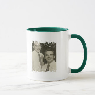 Distressed Border 2-sided Ringer Mug