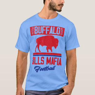 Distressed Buffalo NYC 1960 Bills Mafia  Distresse T-Shirt