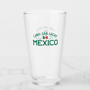 Distressed Cabo San Lucas Mexico Glass