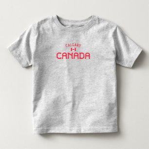 Distressed Calgary Canada Toddler T-Shirt