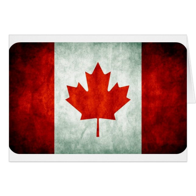 Distressed Canada Flag (Front Horizontal)