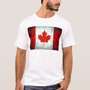 Distressed Canada Flag T-Shirt