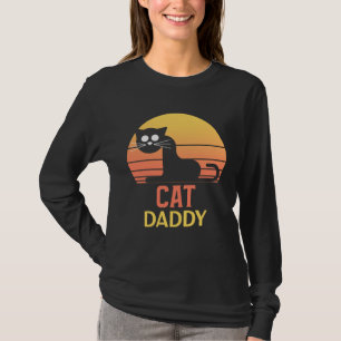Distressed Cat Daddy Vintage Eighties Style Ca Ret T-Shirt