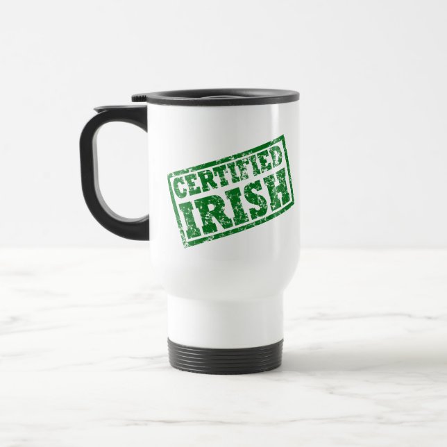 Distressed Certified Irish Mug (Left)