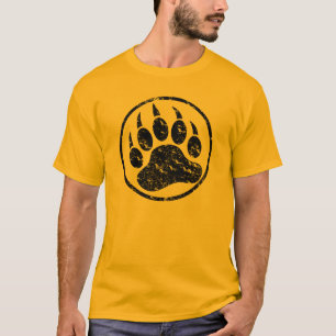 Distressed Classic and Cool Bear Paw T-Shirt