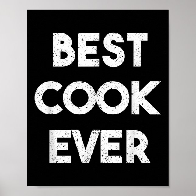 Distressed Cook Ever  Poster (Front)