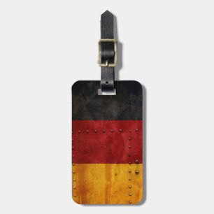 Distressed Country Flags Germany Luggage Tag
