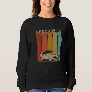 Distressed Crocodiles Men Women Kid Crocodiles Re Sweatshirt