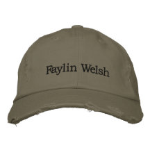 Distressed Customisable Baseball Cap