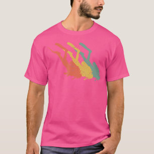 Distressed Diving Dive Scuba Diver Underwater T-Shirt