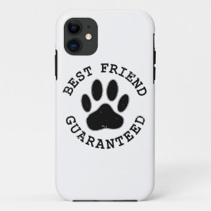 Distressed Dog Paw Best Friend Guaranteed Case-Mate iPhone Case