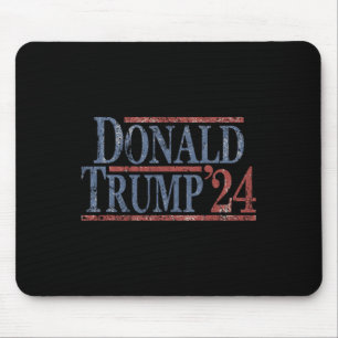 Distressed Donald Trump 2024  Mouse Pad
