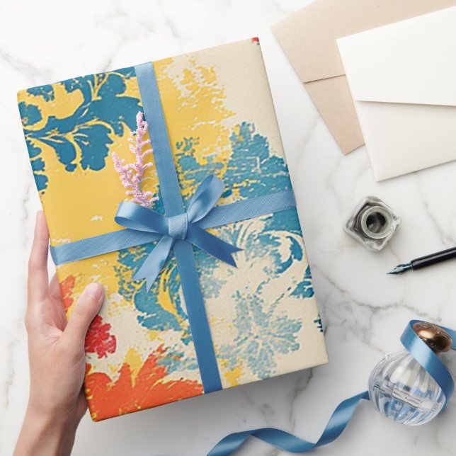 Distressed Elegance Wrapping Paper (Gifting)